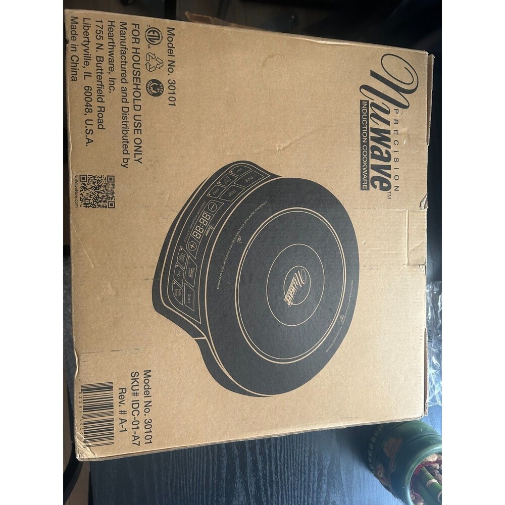 NuWave PRO Precision Induction Electric Cooktop 30301 w/New Ultimate Cookware